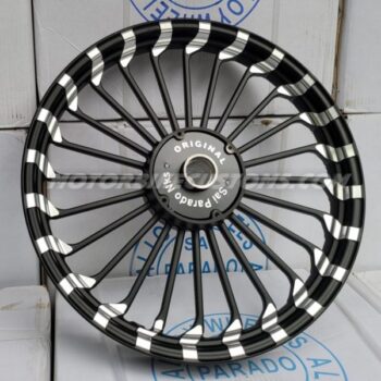 24 Spoke Waves Design Alloys
