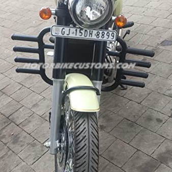 4 Rods Leg Crash Guard For Jawa