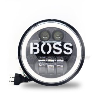 5.75 Inch Boss Headlight for Bajaj Avenger & Harley-Davidson