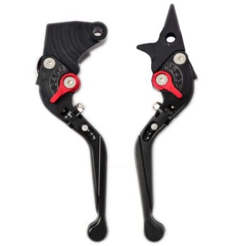 Adjustable Brake and Clutch Lever For Royal Enfield | Black