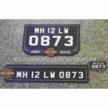 All bikes Custom Acrylic Number Plates