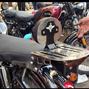 Premium Backrest With Carrier Plate For Jawa