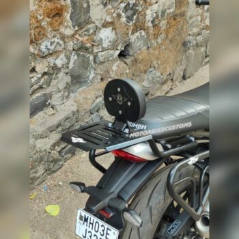 Backrest With Carrier Plate For Triumph Speed 400