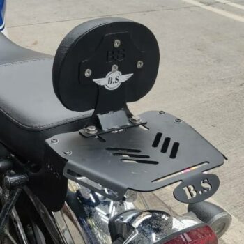 Premium Backrest With Plate Carrier For Honda
