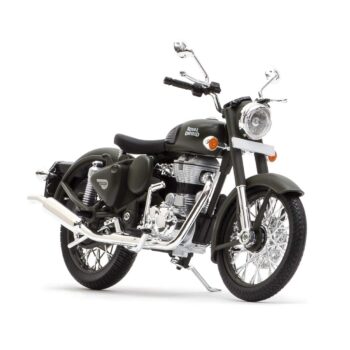 Battle Green Color | Royal Enfield Mini 3D Scale Model/Miniature