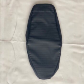 Black Striped With Piping Seat Covers For Hunter 350