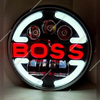 LIU HJG Boss Led Headlight For Royal Enfield (90-110 Watts)