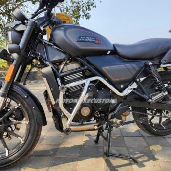 Dual Slider Leg Crash Guard For Harley Davidson X440