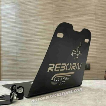 Mild-Steel Sump Guard Bash Plate For Classic Reborn 350