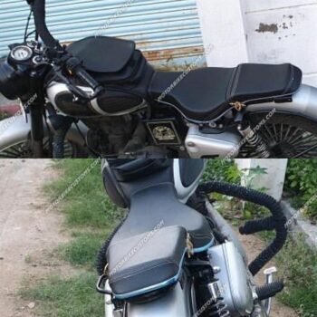 Flat Low Rider Seat For Royal Enfield