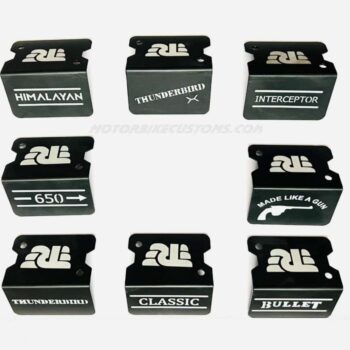 Front Brake Oil Fluid Cap Cover For Royal Enfield (Black)