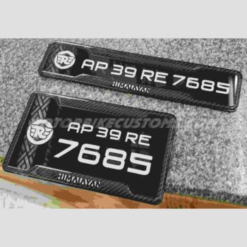 Gel+ Acrylic Material Number Plates