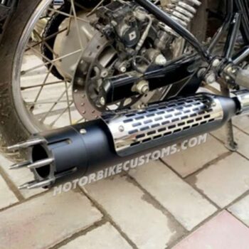 Globe D-Shooter Exhaust For Royal Enfield