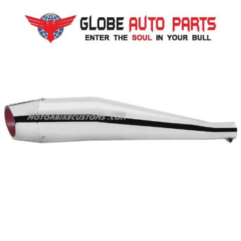 Globe Dolphin Exhaust Silencer For Royal Enfield