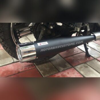 Globe Fatboy Exhaust For Royal Enfield