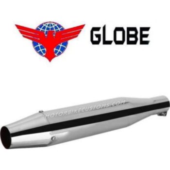 Globe Harley Shorty Exhaust For Royal Enfield