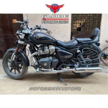 Globe Street Jet Premium Exhaust For Super Meteor 650 (SS 304)