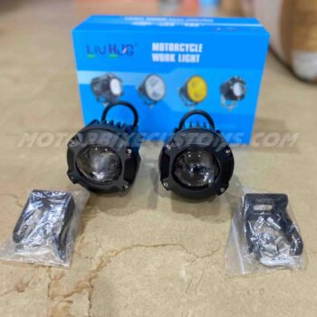 LIU HJG Devil Eyes Yellow/White LED Fog Auxiliary Light 120 Watts (2pc)