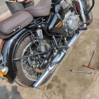 HK Indori 3 baffles Exhaust For Royal Enfield