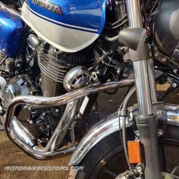 Premium Diamond Leg Guard For Honda Highness