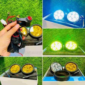 Liu HJG 6 LED Fog Light With Harness (120Watts) (2pc)