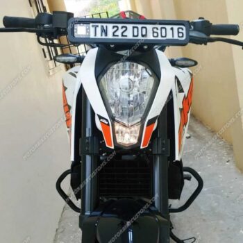 Number Plate Protection Cover (Black)