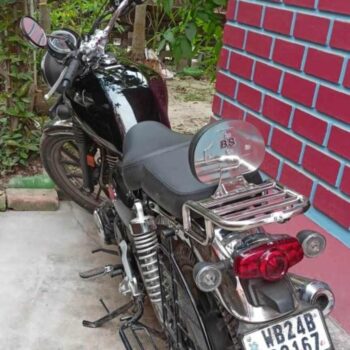 Pipe Backrest With Carrier For Honda CB350