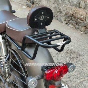 Premium Backrest With Carrier For New Honda CB 350
