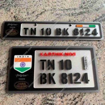 Number Plates For Jawa
