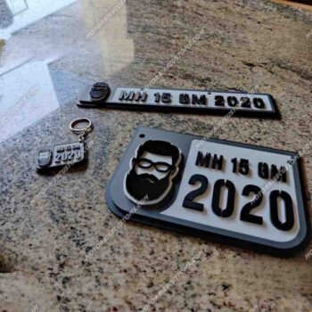 Number Plates With Full Logo