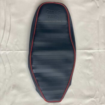 Striped With Piping Seat Covers For Hunter 350 (Red/blue/white/black)