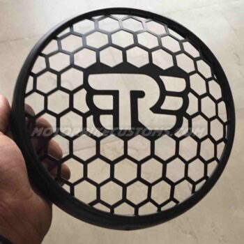 RE Logo Headlight Cover For Royal Enfield