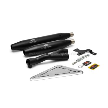Red Rooster Celesta Scram Exhaust Silencer For YEZDI Scrambler