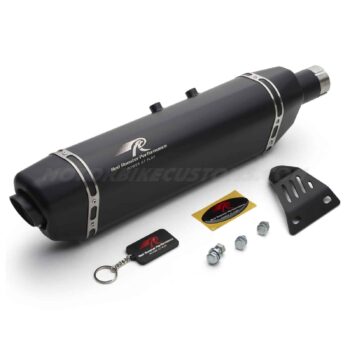Red Rooster Vertex Exhaust Silencer For Royal Enfield