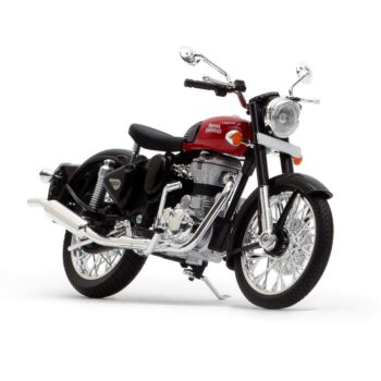Redditch Red Color | Royal Enfield Mini 3D Scale Model/Miniature
