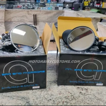 Original Autobird Jawa Style Adjustable Bar End Mirrors
