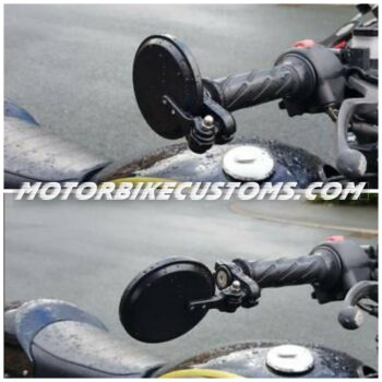 Universal Round Foldable Bar End Side Mirror