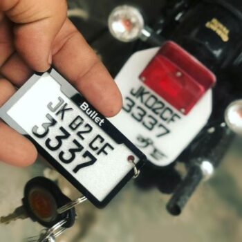 Bullet Bike Keychain