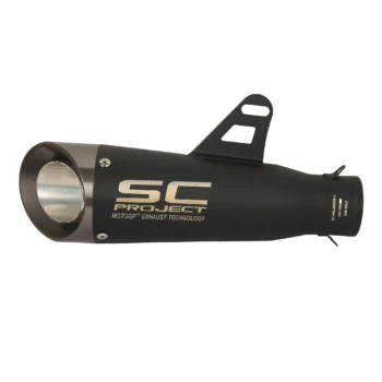 Replica SC-Project Black /Silver Straight Exhaust for All Motorbikes