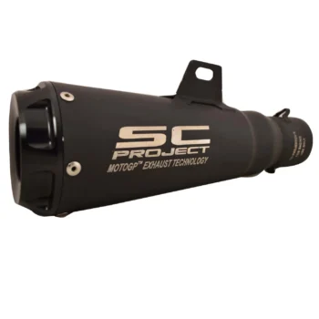 SC Project Straight Black Silencer for All Motorcycle