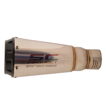 SC Project Straight Silver Exhaust for All Motorbikes
