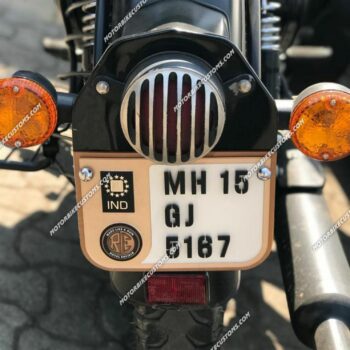 Signals Edition RE Number Plate