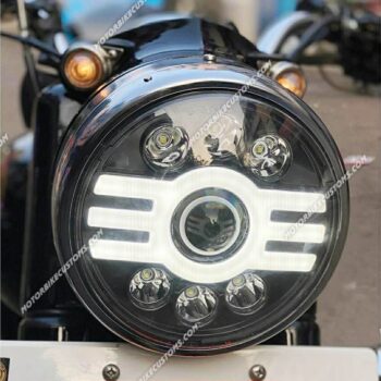 HJG Trinetra Led Headlight For Royal Enfield (90-Watts)