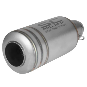 Universal Bike Exhaust SC Project Silver