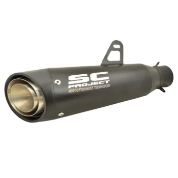 Universal Bike Exhaust Silencer SC Project Straight (Black)