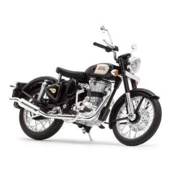 Black Color | Royal Enfield Mini 3D Scale Model/Miniature