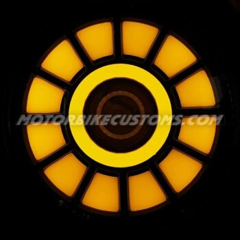HJG Bullet Led Headlight For Royal Enfield 7-Inch 90-110 Watts