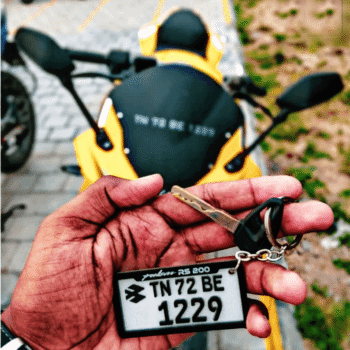 Pulsar Keychain
