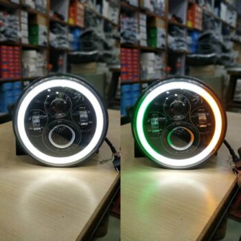 Tiranga Headlight For Royal Enfield 7-Inch 90-110 Watts